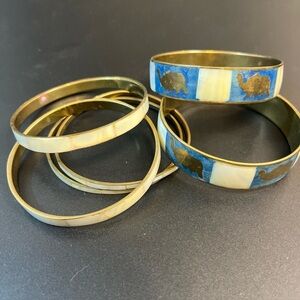 Elephant Design Bangle Set